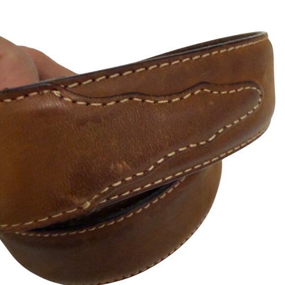 Silver Creek Classics Men\'s Dress Belt Sz 40 Brown Leather 53709 Western Cowboy main image 7